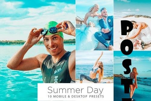 10 Summer Day Presets | Mobile & Desktop Lightroom