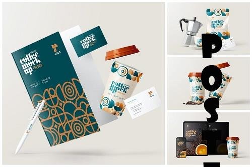 Coffee Branding Mockup Set - NMERNMC