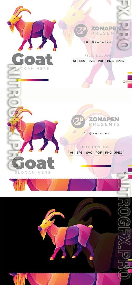 Goat Gradient Logo