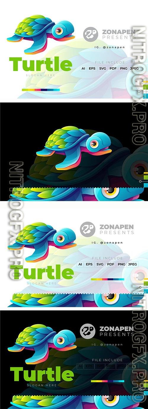 Turtle Gradient Logo