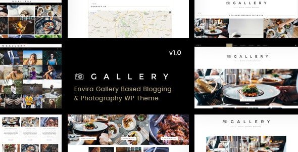 ThemeForest - Gallery v1.0.5 - Blogging & Envira WordPress Theme - 16951938