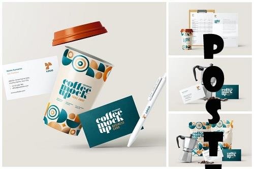 Coffee Branding Mockup Set - JK5XZ7N