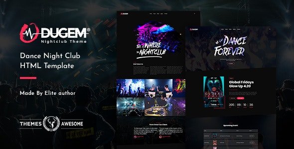 ThemeForest - Dugem v1.0 - Dance Night Club HTML Template - 34337368