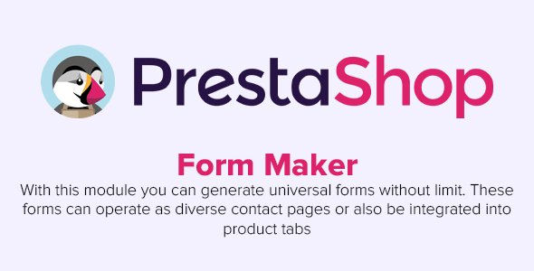 Form Maker v1.3.43 - custom contact forms and product forms PrestaShop Module