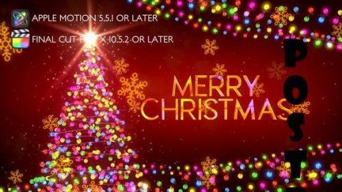 Christmas Lights Wishes - Apple motion - 34961008