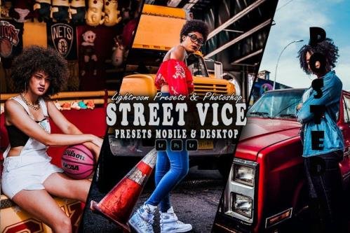 Street Vice Action & Lightrom Presets