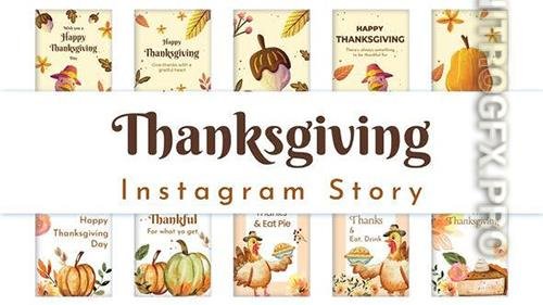 Thanksgiving Instagram Story Pack 02 34916780