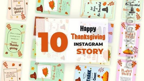 Happy Thanksgiving Instagram Story Pack 34916486