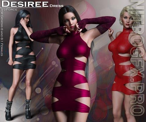 Desiree Dress for G8 and G8.1 Females