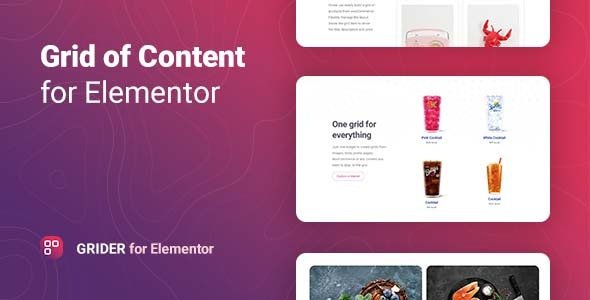 ThemeForest - Grider v1.0.0 - Grid of Content and Products for Elementor - 35227829