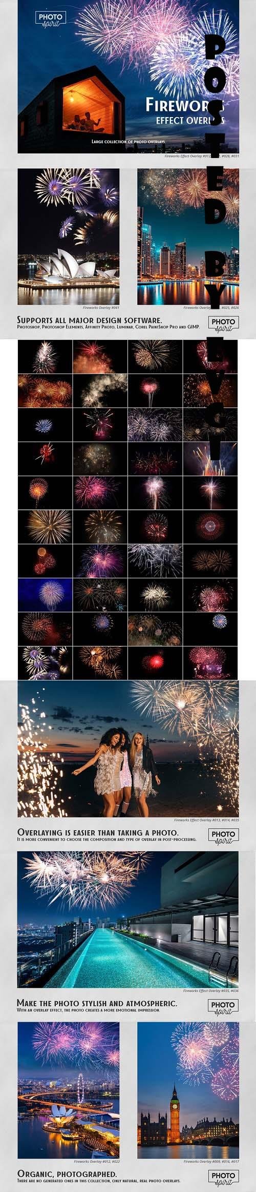 Fireworks Effect Overlays - 6791171
