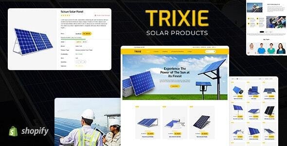 ThemeForest - Trixe v1.2 - Solar Responsive Shopify Template - 29012301