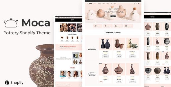 ThemeForest - Moca v1.0 - Shopify Ceramic, Handmade Artists Shop Theme - 29012301