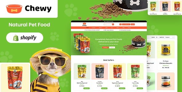 ThemeForest - Chewy v1.0 - Pet Shop Shopify Theme - 29012301