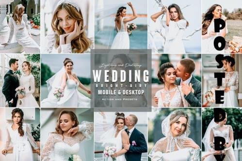 Bright Wedding Actions and Lightroom Presets