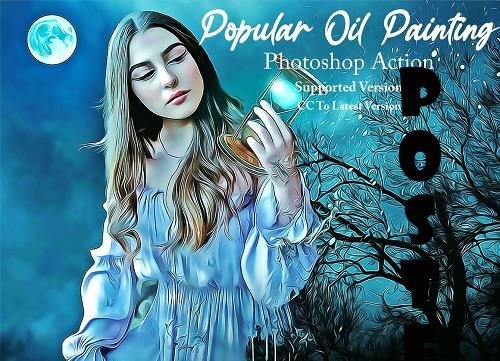Popular Oil Painting Action - 6837932