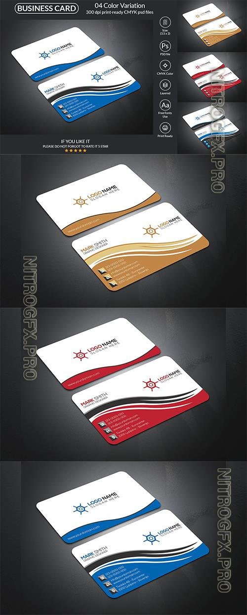 Business Card Design - Corporate Identity Template