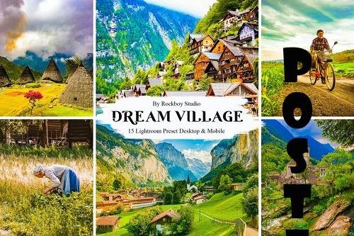 15 Dream Village Lightroom Presets