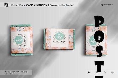 Handmade Soap Branding Mockup - 6792211