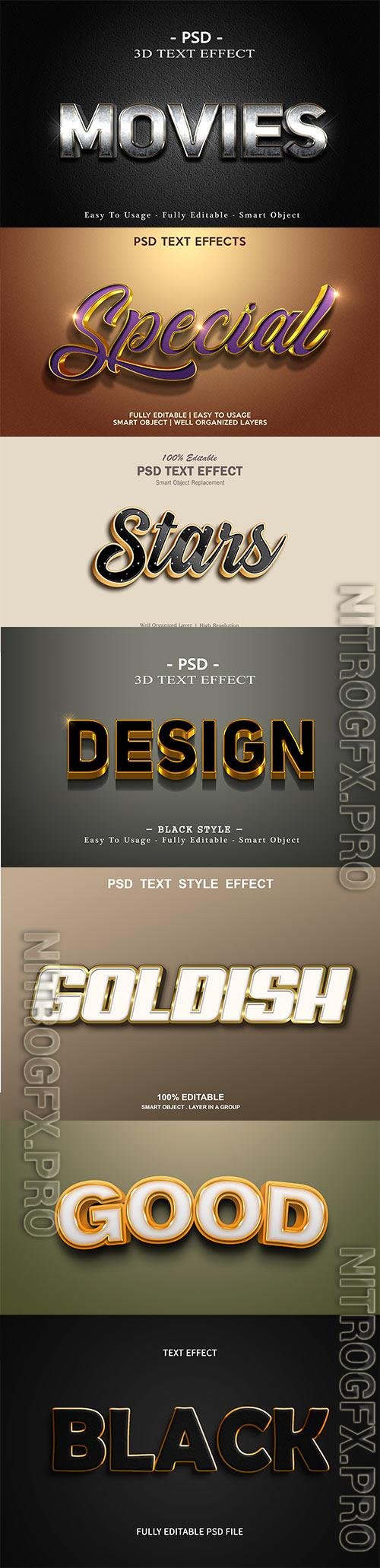 Psd text effect set vol 72