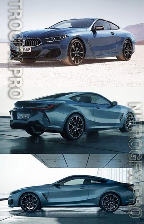 3D Models BMW 8 Series 2019 3D Model