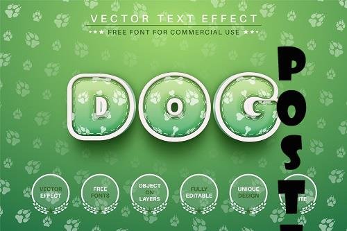 Big Dog - Editable Text Effect, Font - 6902229