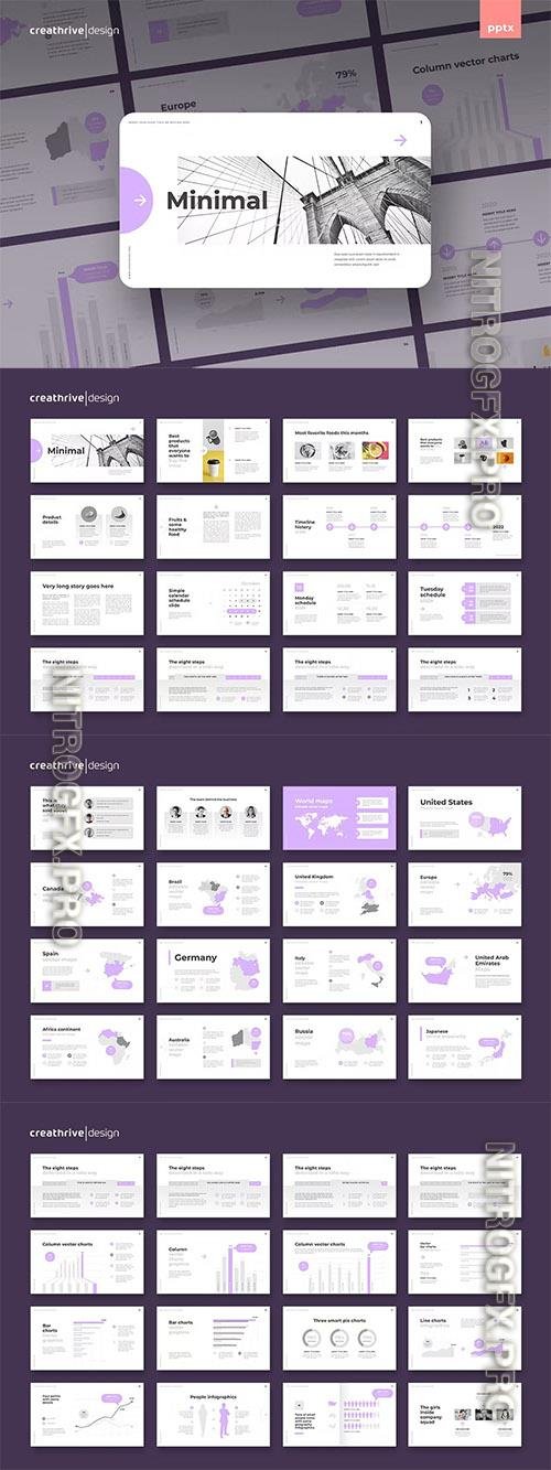 Minimal Powerpoint and Keynote Templates