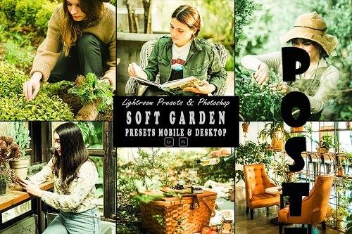 Soft Garden Tone Photoshop Action & Lightrom Presets