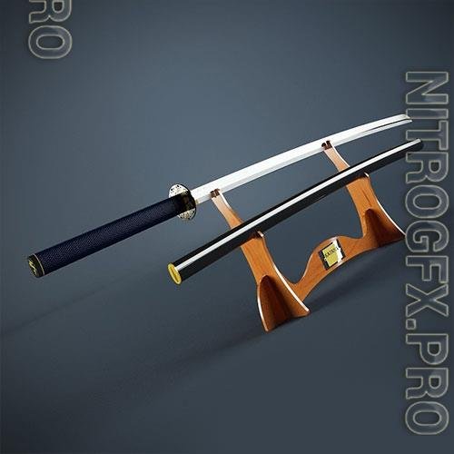 3D Models Katana - samurai sword