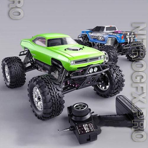 3D model of toy autocars 02