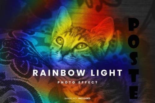 Rainbow Psd Effect