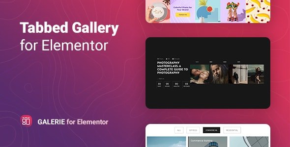 CodeCanyon - Tabbed Gallery for Elementor - Galerie v1.0.0 - 35835043