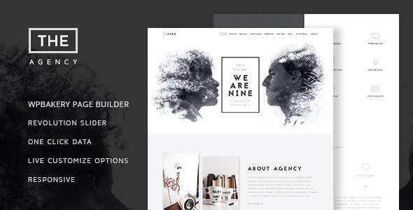 ThemeForest - The Agecy v1.9.1 - Creative One Page Agency Theme - 13373631