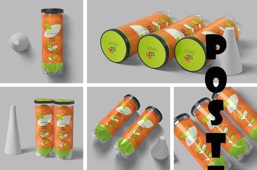 Tennis Ball Packaging Mockups - 6914832