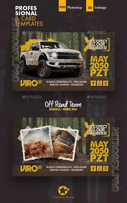 GR - Off Road Business Card Templates 27450366