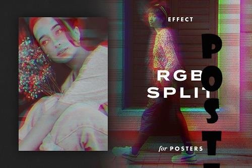 RGB Split Effect for Posters - 6974535