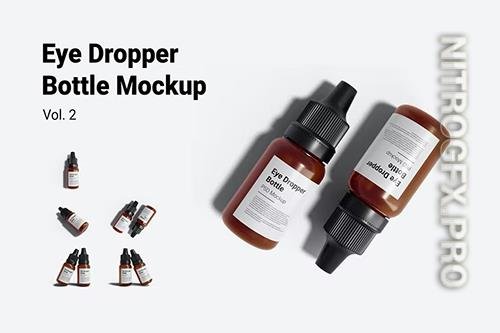 Eye Dropper Bottle Mockup Vol.2
