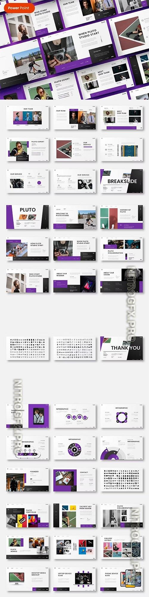 Pluto - Business Powerpoint, Keynote and Google Slides Templates