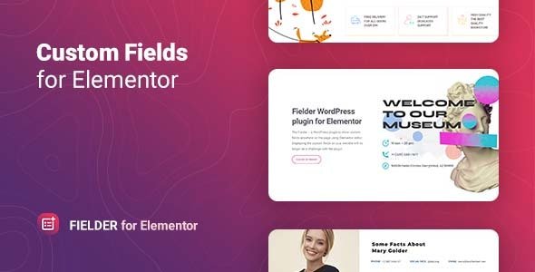 CodeCanyon - Fielder v1.0.0 - WordPress Custom Fields for Elementor - 36051940