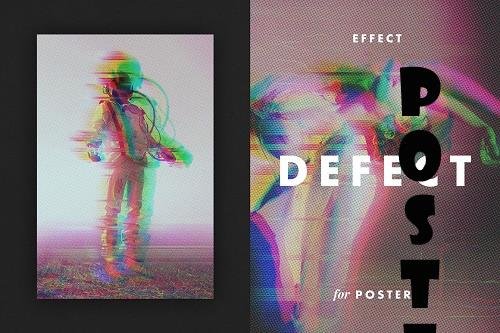 Defect Photo Effect for Posters - 7021655