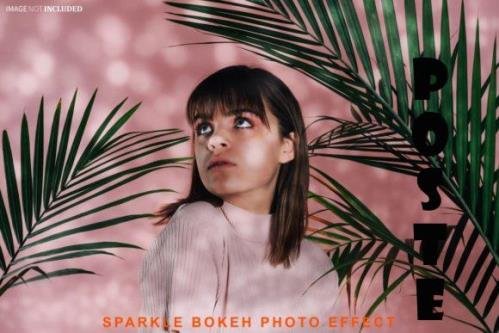 Sparkle Bokeh Photo Effect