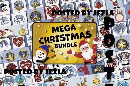 Mega Christmas Bundle - 119 Premium Graphics