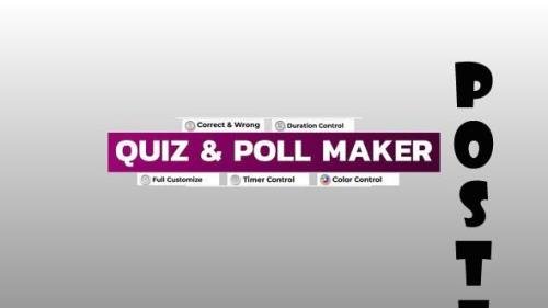 Videohive - Quiz & Poll Maker - 36995602