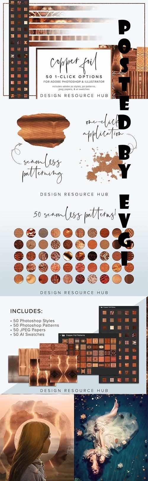 Copper Foil Layer Style Pack - 6966016