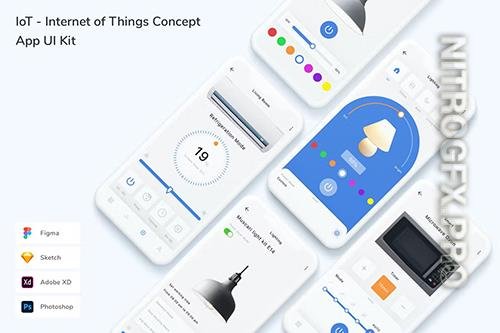 IoT - Internet of Things Concept App UI Kit