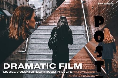 Dramatic Film Lightroom Presets & LUTs
