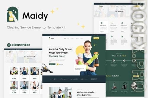 Maidy - Cleaning Service Elementor Template Kit 37638298