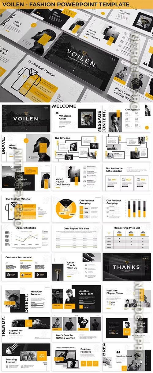 Voilen - Fashion Powerpoint Template