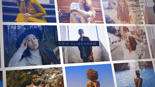 Videohive - Grid Fashion Slideshow 37159163