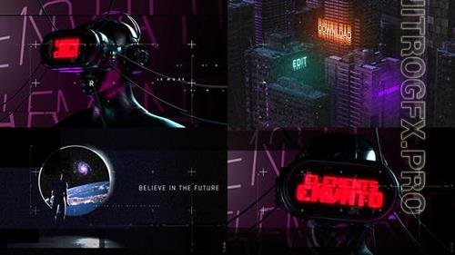 VideoHive - Metaverse Cyberpunk Intro 37247908